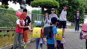 朝の挨拶運動