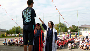 運動会全体練習