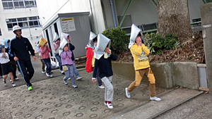応用避難訓練