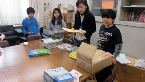 入学式準備
