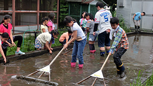 田植えの準備