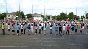 全校ダンス集会