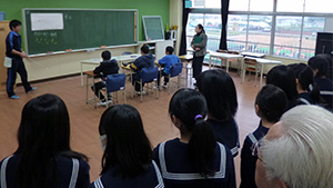 学校訪問受け入れ