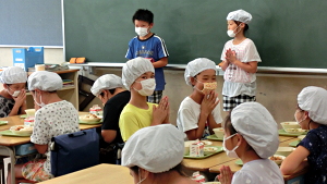 給食再開