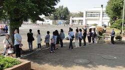 運動会練習参観