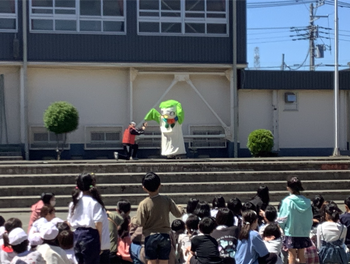 センピーちゃん登場