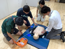 心肺蘇生　研修