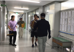 不審者対応訓練①