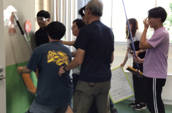 不審者対応訓練③