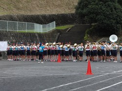 吹奏楽部のファンファーレ