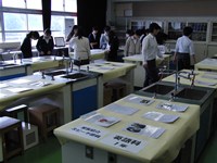 英語科の展示の様子